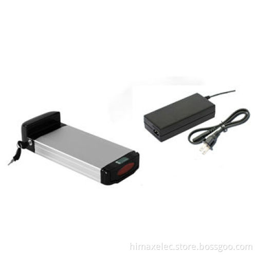 Electric Bike Battery 36V10Ah with charger Aluminum case for 36V 10Ah LiFePO4 Battery
